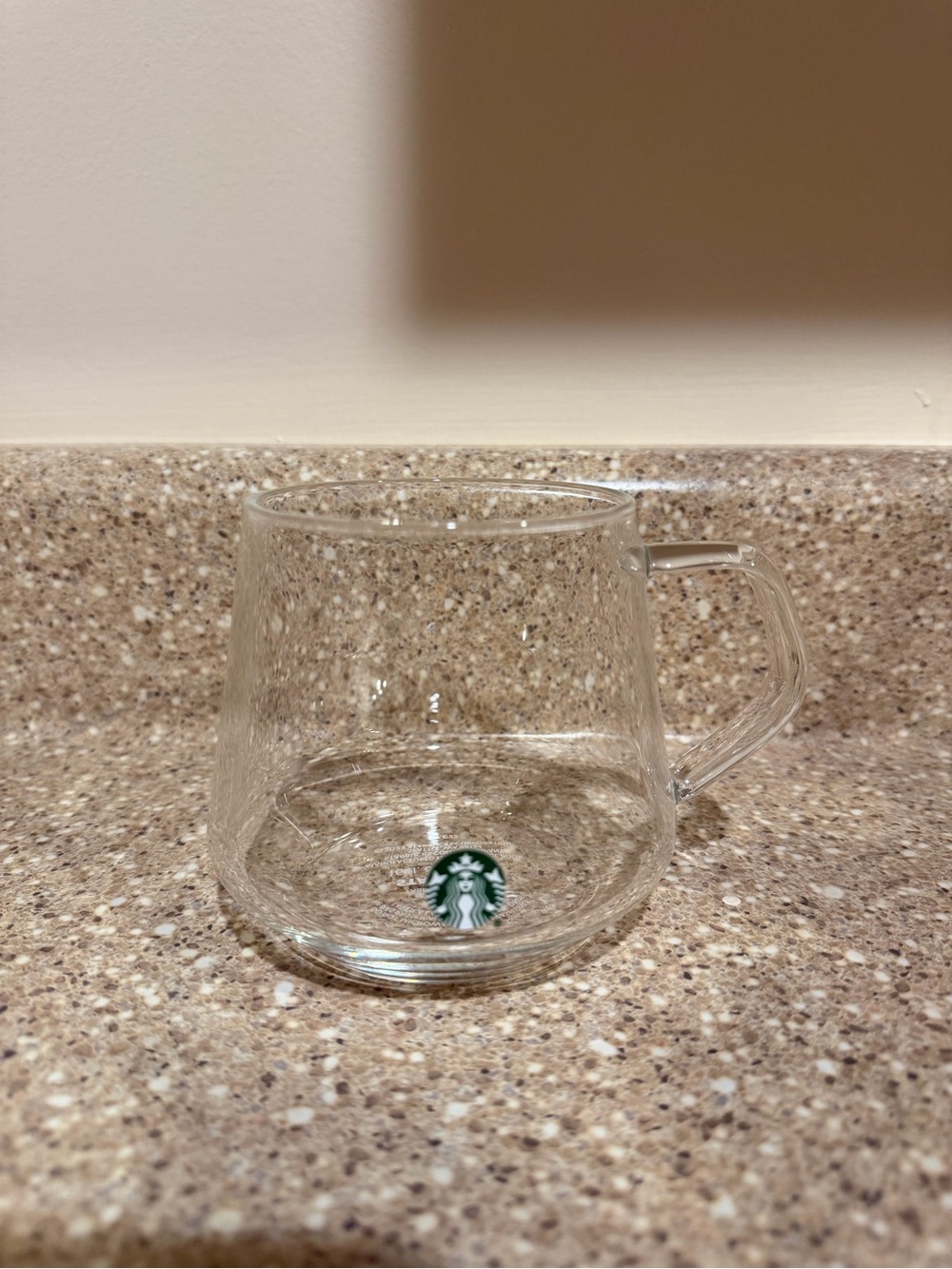 Starbucks Clear Glass Mug